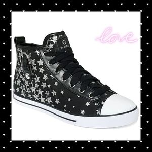 G By Guess MAREE High Top Star Sneaker Shoe Size 7
